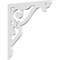 Ekena Millwork Finley Architectural Grade PVC Bracket, 5/8"W X 16"D X 16"H BKTP01X16X16FI - alternate 1